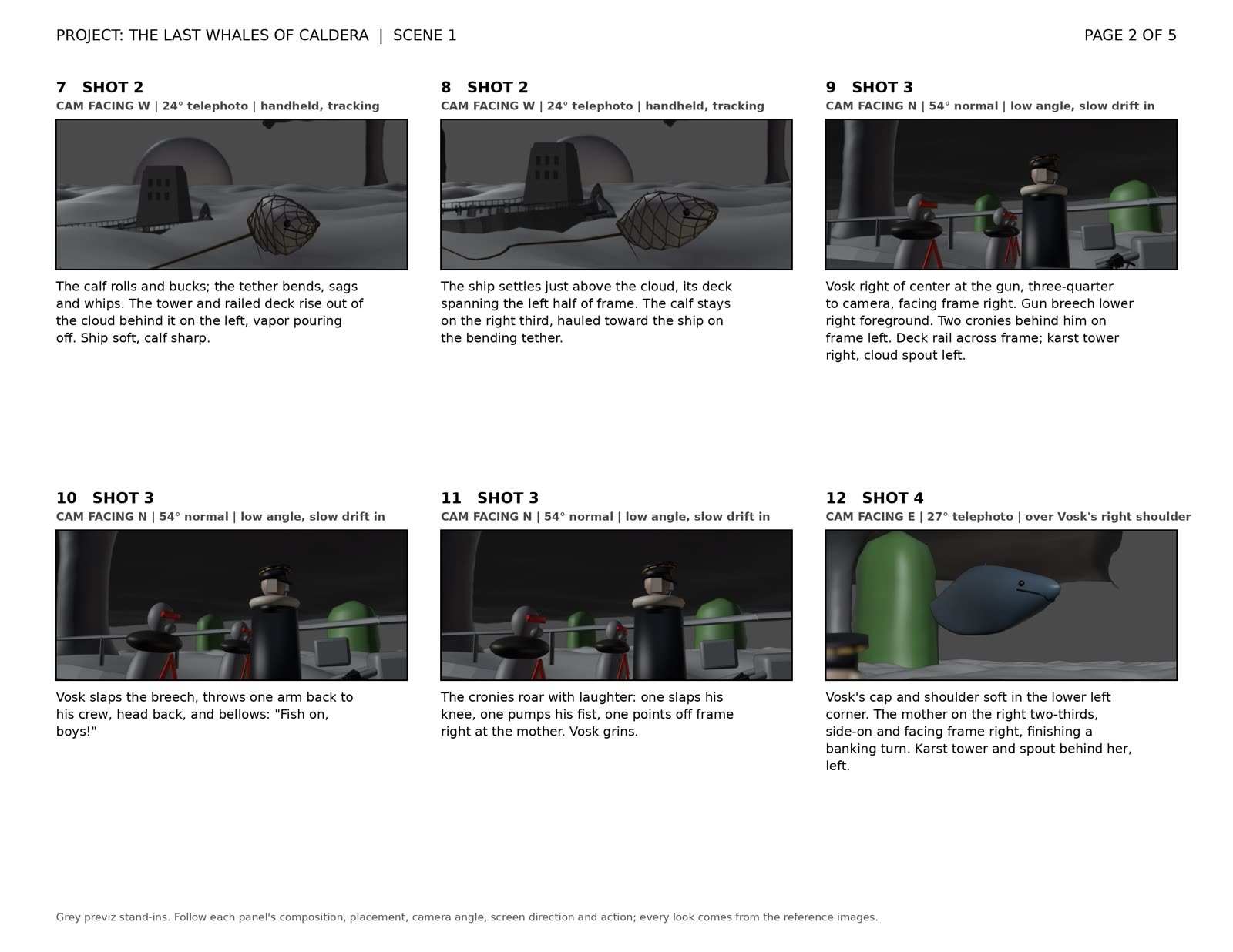 Storyboard page 2 of 5